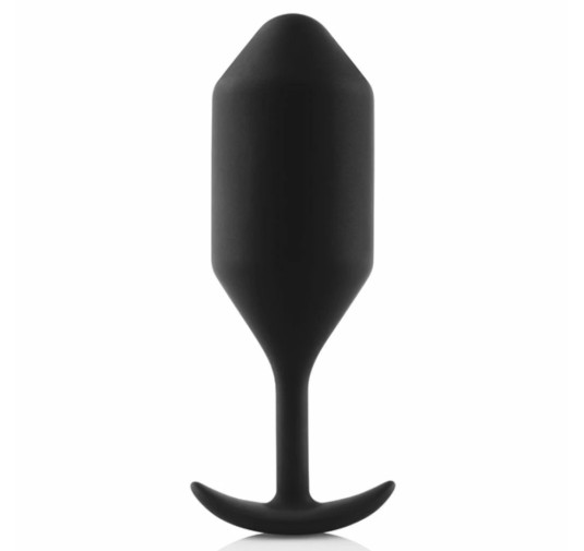 Plug analny - B-Vibe Snug Plug 4 Black